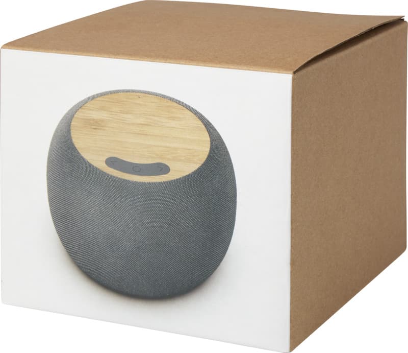Ecofiber bamboo/RPET Bluetooth® speaker and wireless charging pad 6