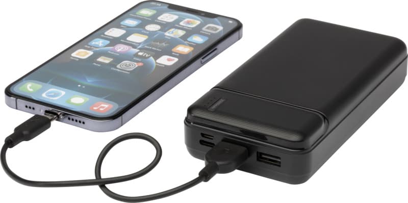 Loop 20.000 mAh recycled plastic power bank  6