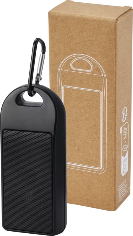 Omni 3W IPX4 RCS recycled plastic Bluetooth® speaker 4