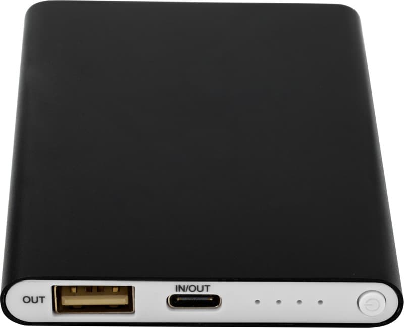 Pep 4000 mAh Type-C recycled aluminium power bank  36