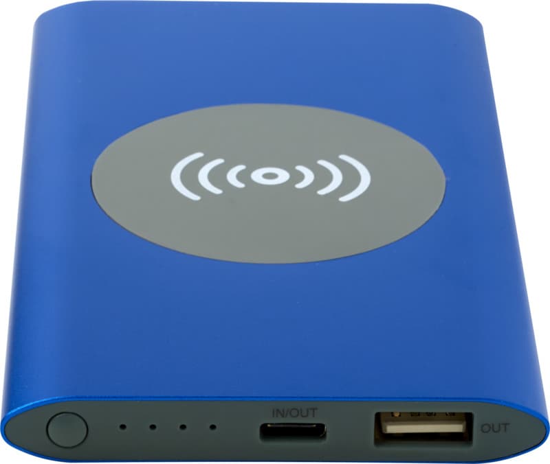 Juice 4000 mAh Type-C recycled aluminium wireless power bank  12