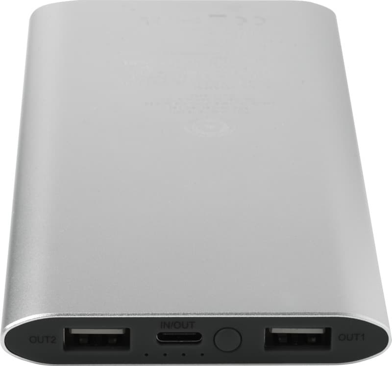 Juice 8000 mAh Type-C recycled aluminium wireless power bank 20