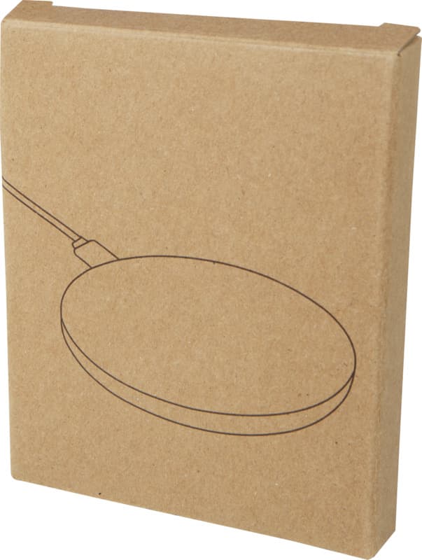 Essence 15W bamboo wireless charging pad 9