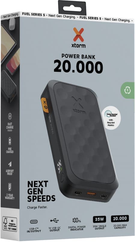 Xtorm FS520 Fuel Series 20.000 mAh 35W power bank 13