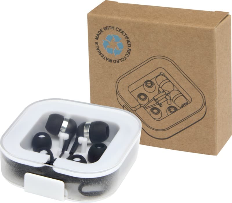 Baekdu wired Type-C headset with recycled plastic storage box 9