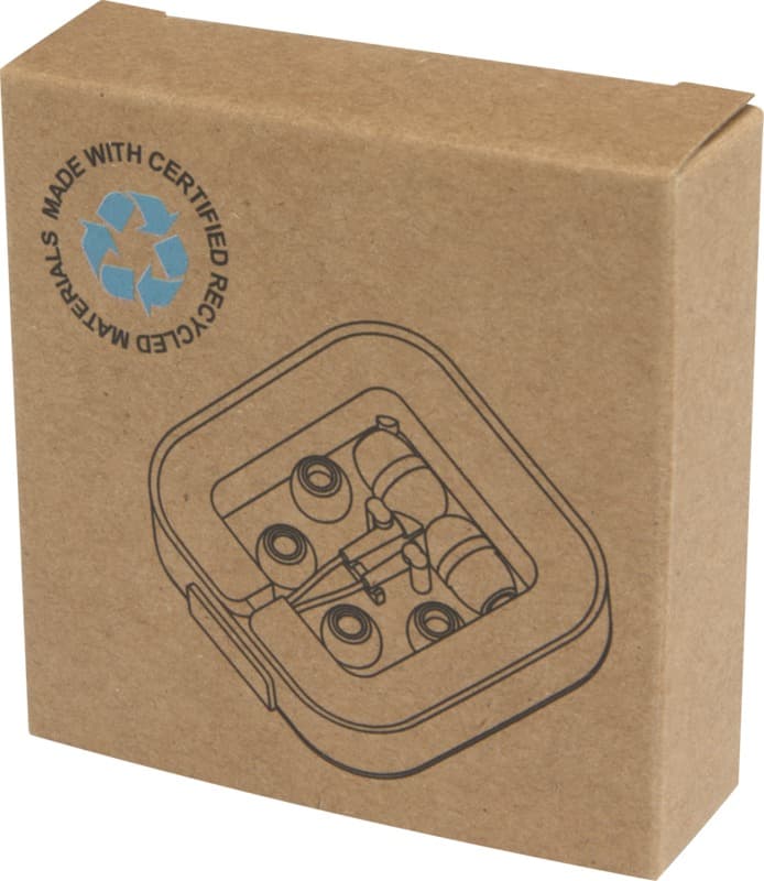 Baekdu wired Type-C headset with recycled plastic storage box 15