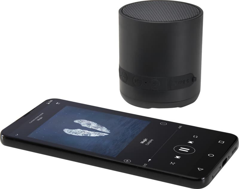 Hunor 3W recycled plastic wireless speaker 13