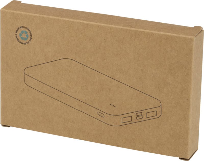 Intan 10.000 mAh 10W recycled plastic power bank 15