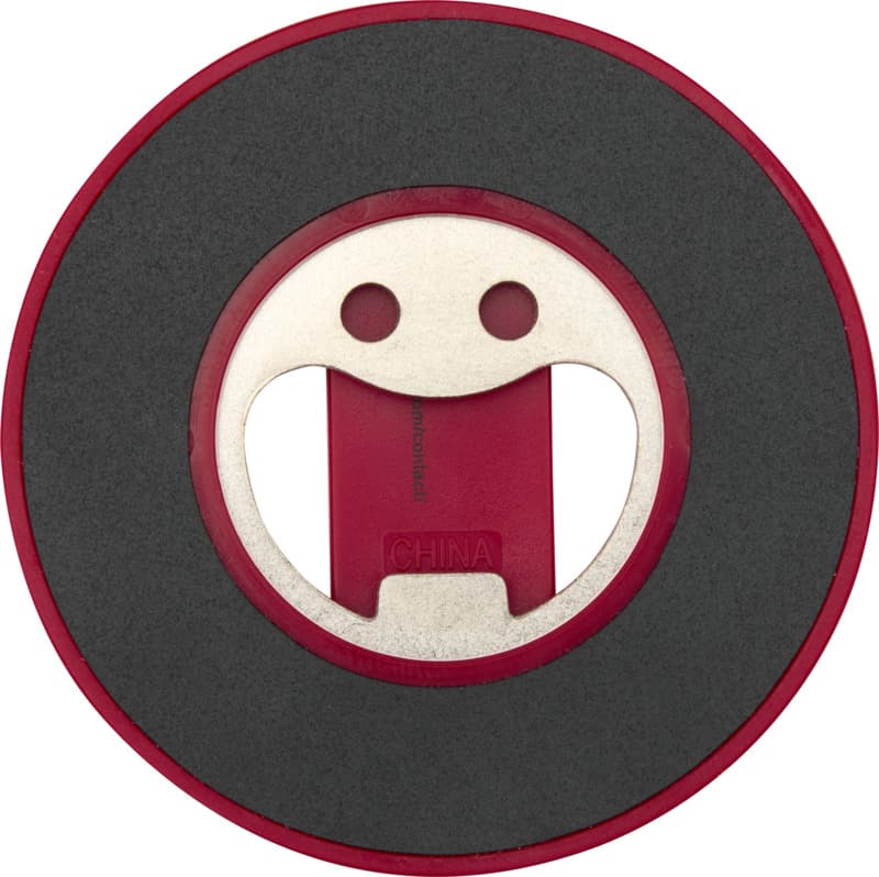 Ain recycled plastic magnetic phone stand with bottle opener  9