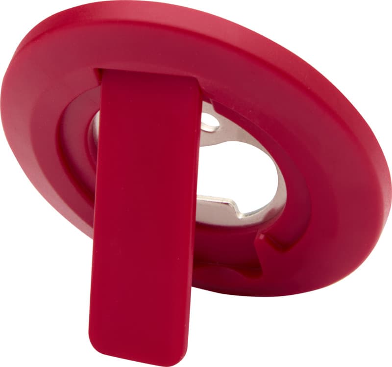 Ain recycled plastic magnetic phone stand with bottle opener  10