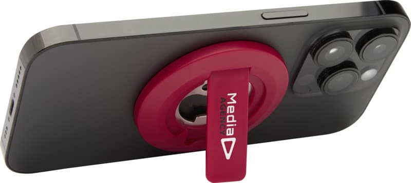 Ain recycled plastic magnetic phone stand with bottle opener  11