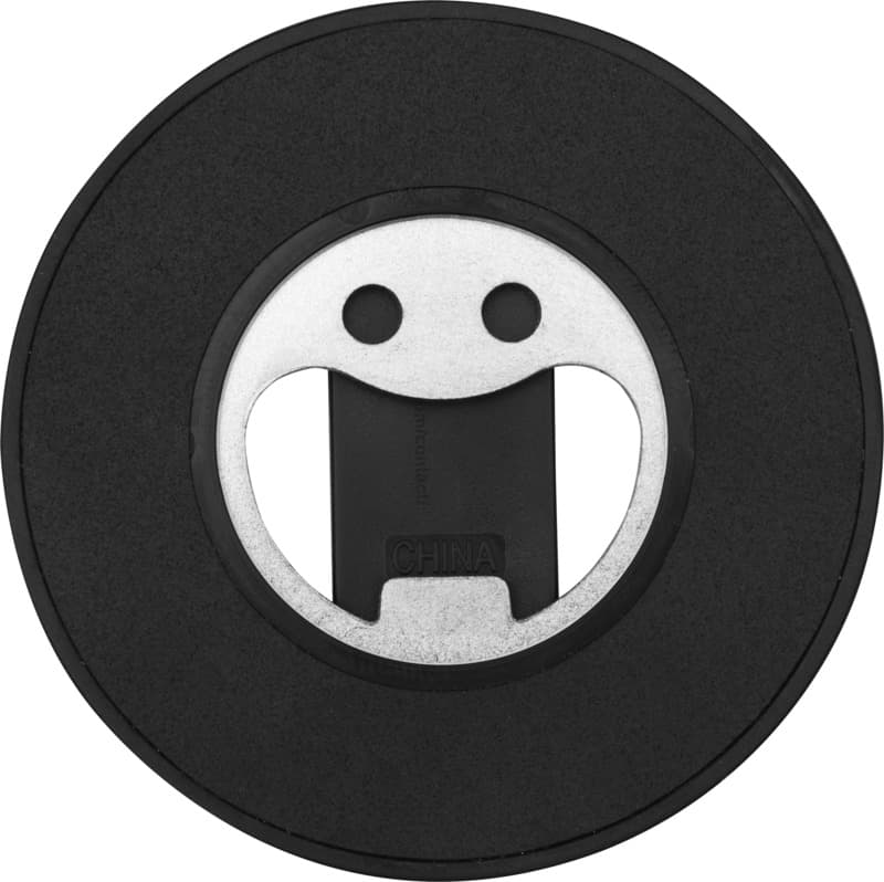 Ain recycled plastic magnetic phone stand with bottle opener  19