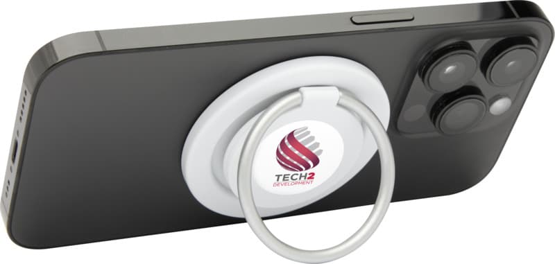 Albali recycled plastic magnetic phone holder with ring stand 5