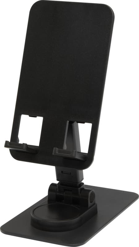 Alhena recycled plastic foldeable phone holder with metal desk stand 7