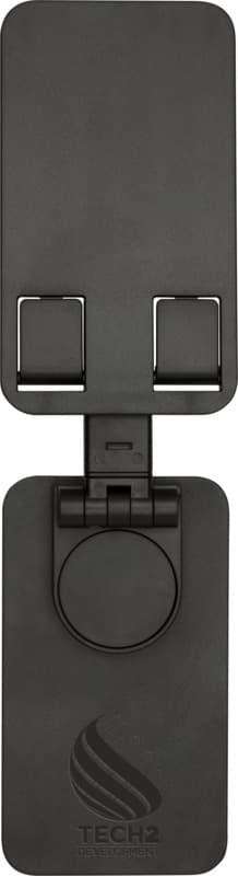 Alhena recycled plastic foldeable phone holder with metal desk stand 8