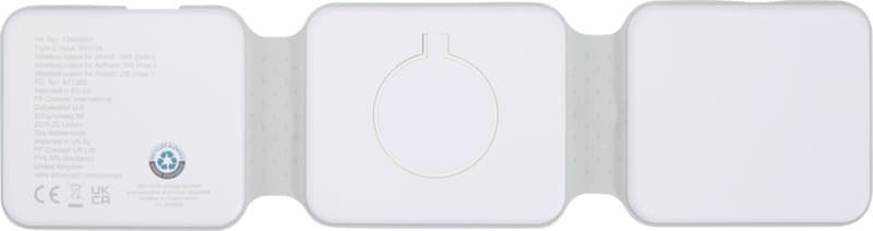 Armus 3-in-1 15W recycled plastic foldable wireless charger 3