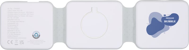 Armus 3-in-1 15W recycled plastic foldable wireless charger 6