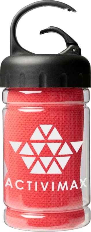 Remy cooling towel in PET container 10