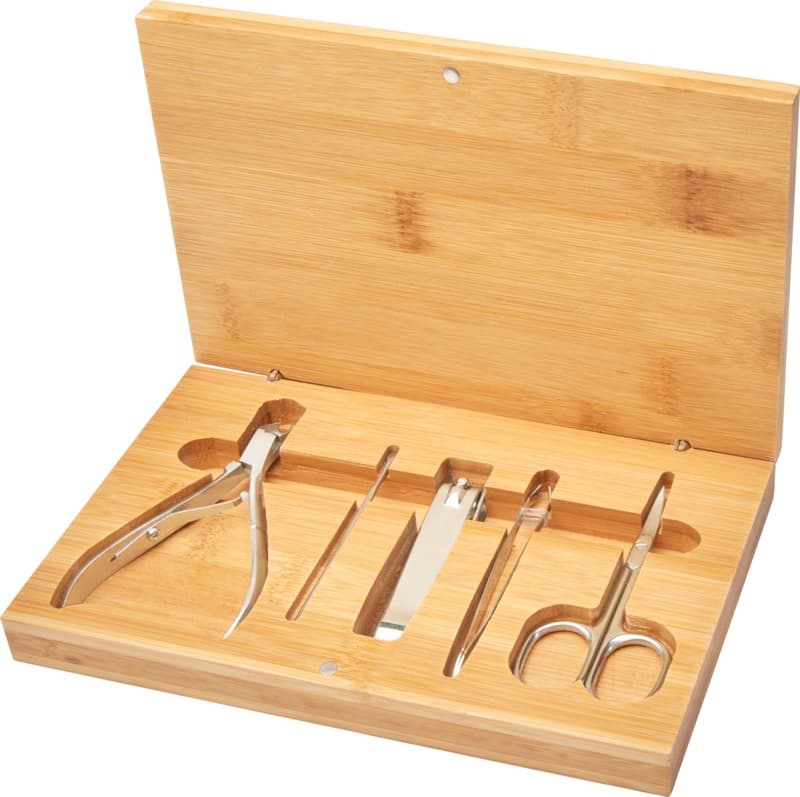 Ladia 5-piece bamboo manicure set 3