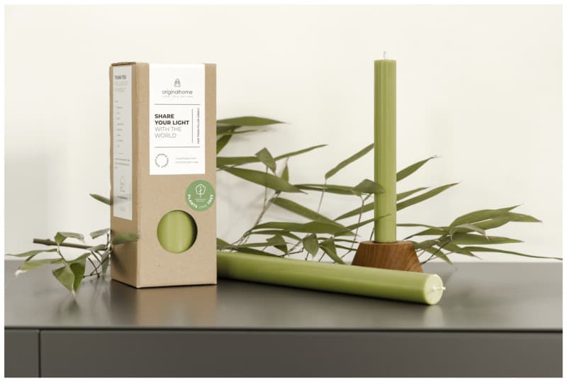Originalhome dinner candle matcha 7