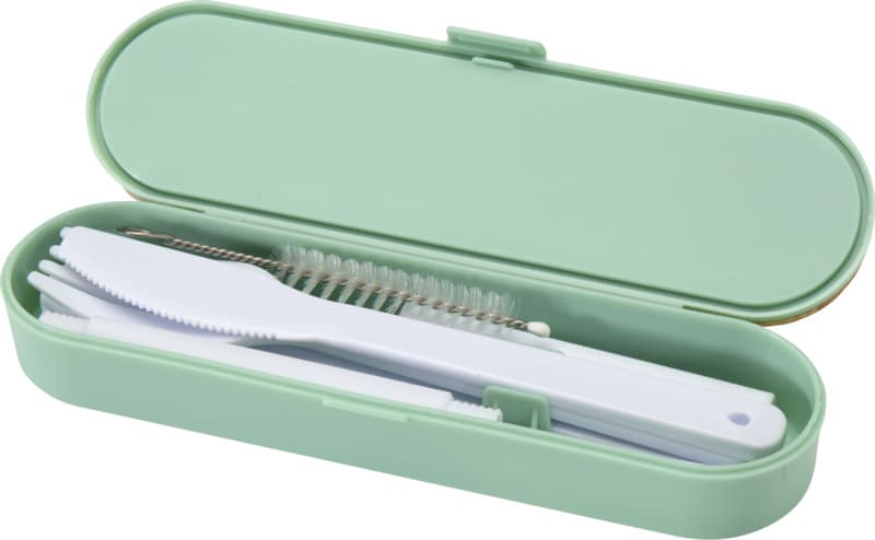 Runa cutlery set with bamboo lid 13