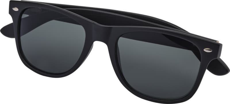 Arlo bamboo sunglasses with black coating 3