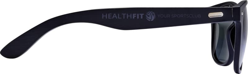 Arlo bamboo sunglasses with black coating 4