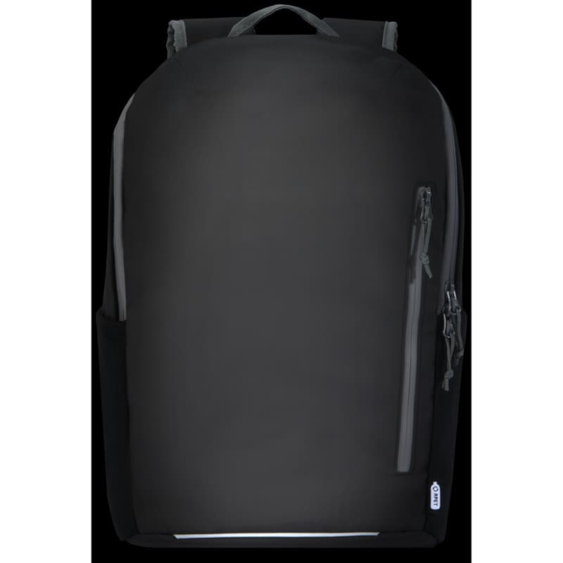Aqua 15" GRS recycled water resistant laptop backpack 21L 4