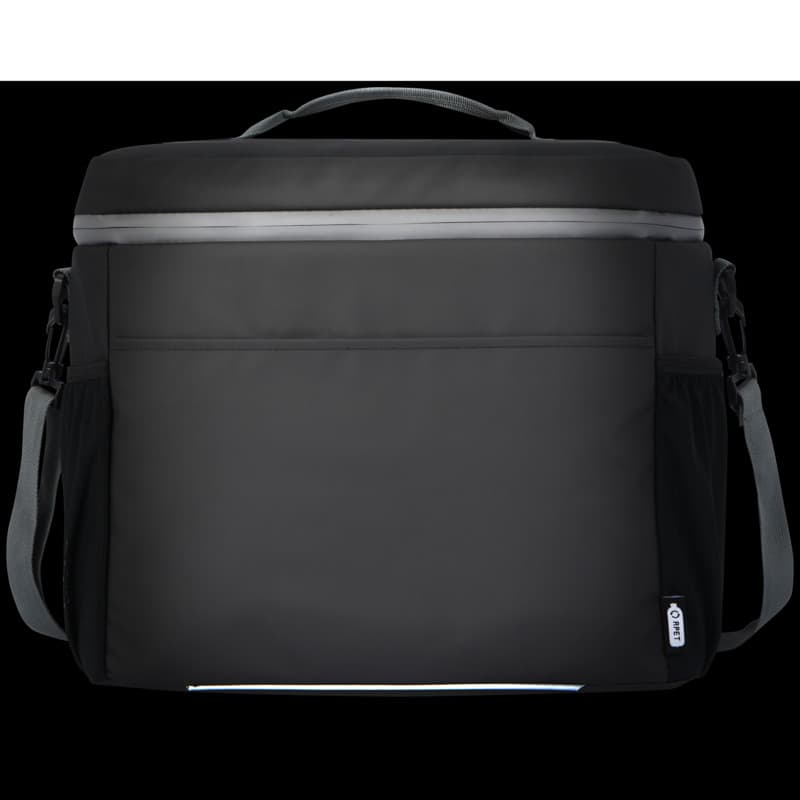 Aqua 20-can GRS recycled water resistant cooler bag 22L 4