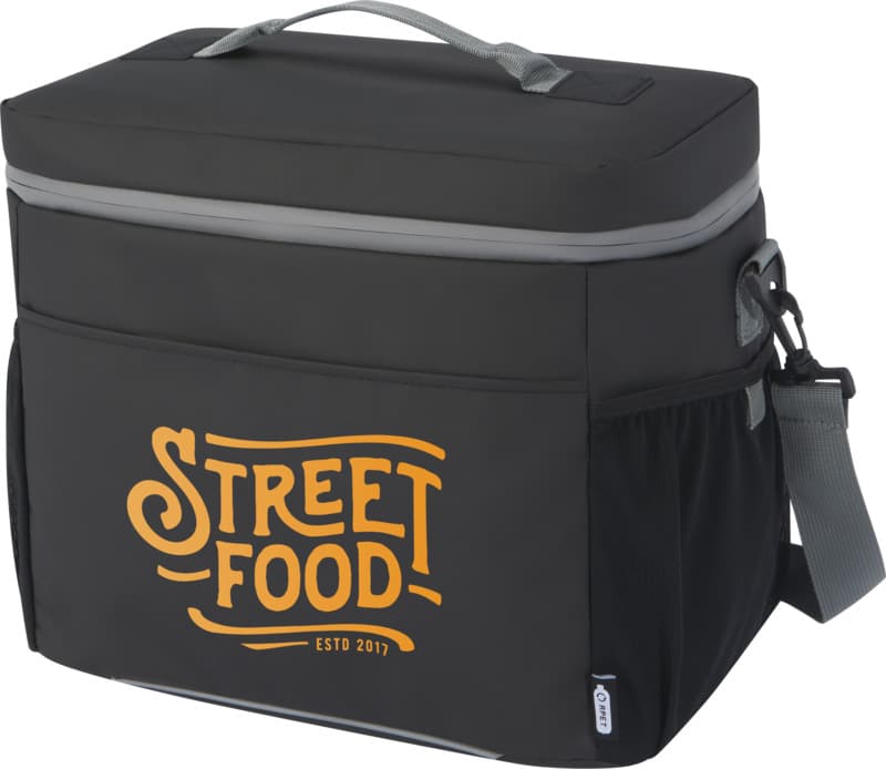 Aqua 20-can GRS recycled water resistant cooler bag 22L 10