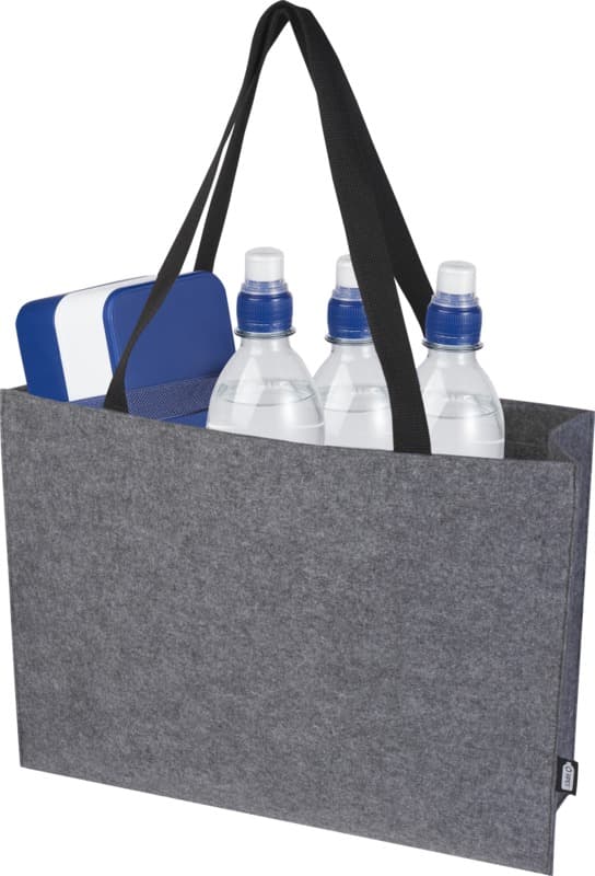 Felta GRS recycled felt gusset tote bag 20L 4