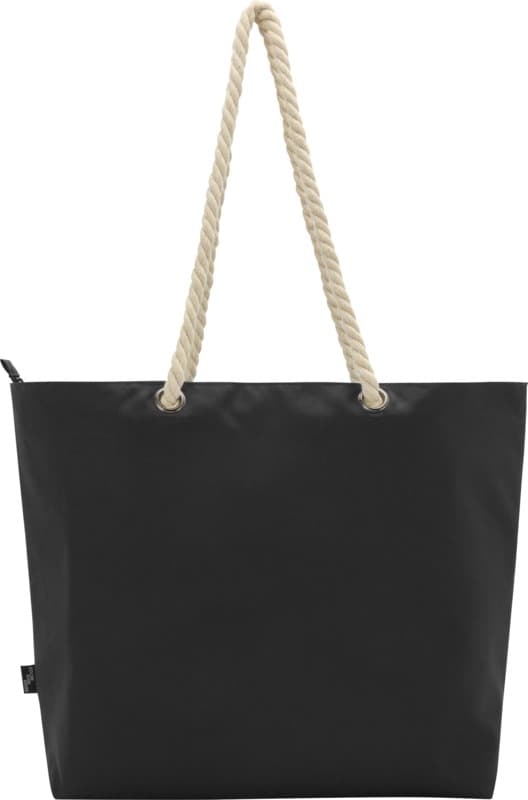 Panama GRS recycled beach cooler tote bag with cord handles 23L 38