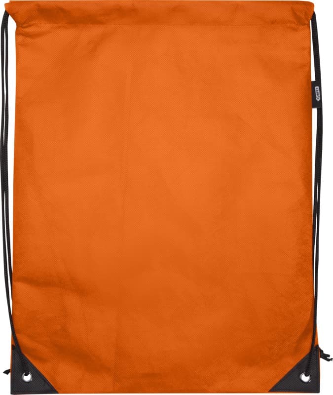 Evergreen GRS recycled non-woven drawstring bag 5L 12