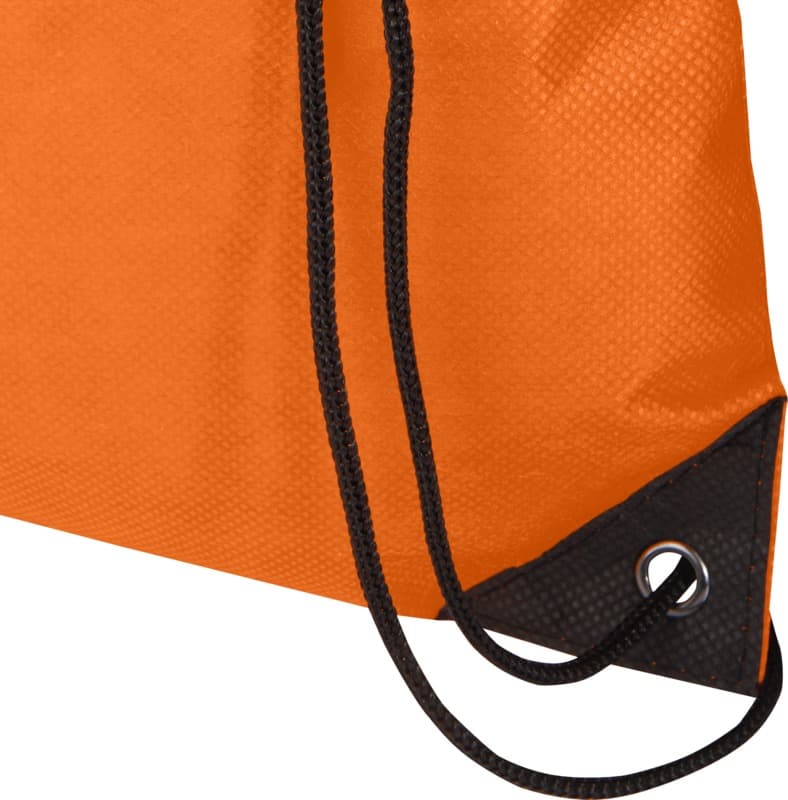 Evergreen GRS recycled non-woven drawstring bag 5L 14