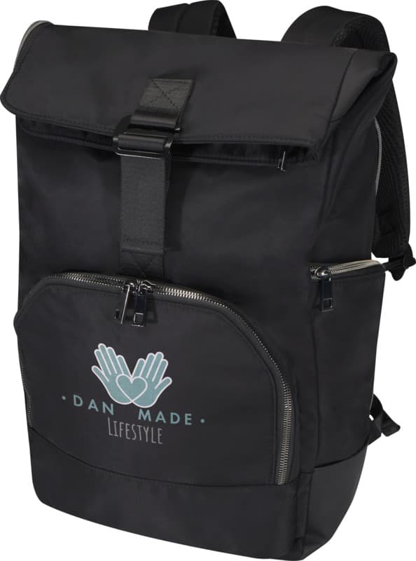 Rhine 15” GRS recycled rolltop backpack 18L 7