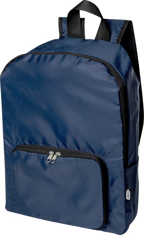 EcoFold RPET foldable backpack 15L 17