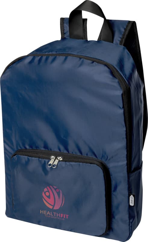 EcoFold RPET foldable backpack 15L 20