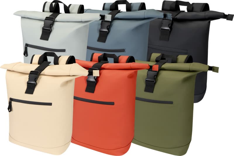 Resi Plus 15" GRS recycled roll-top backpack 18L 41