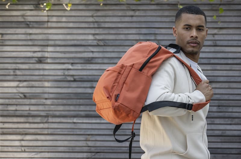 Byron 14" GRS recycled city laptop backpack 16L 61