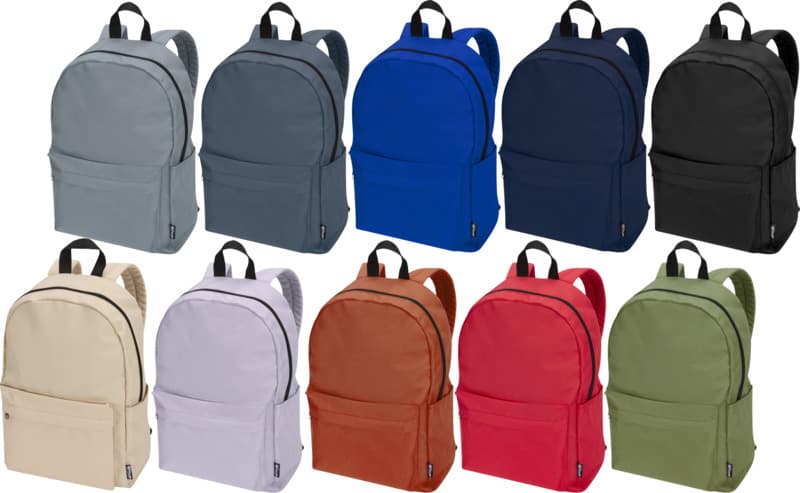 Byron 14" GRS recycled city laptop backpack 16L 80