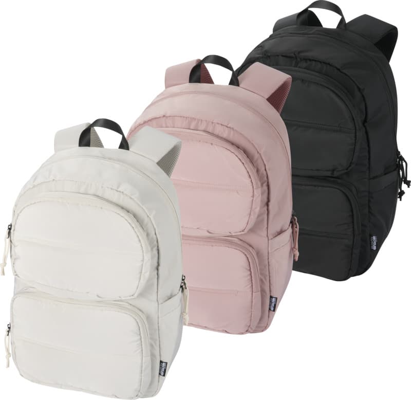 Puffer 15.6" GRS recycled laptop backpack 18L 6