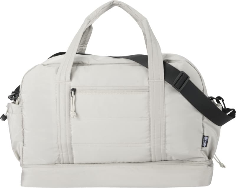 Puffer GRS recycled duffel bag with insulated bottom 30L  2