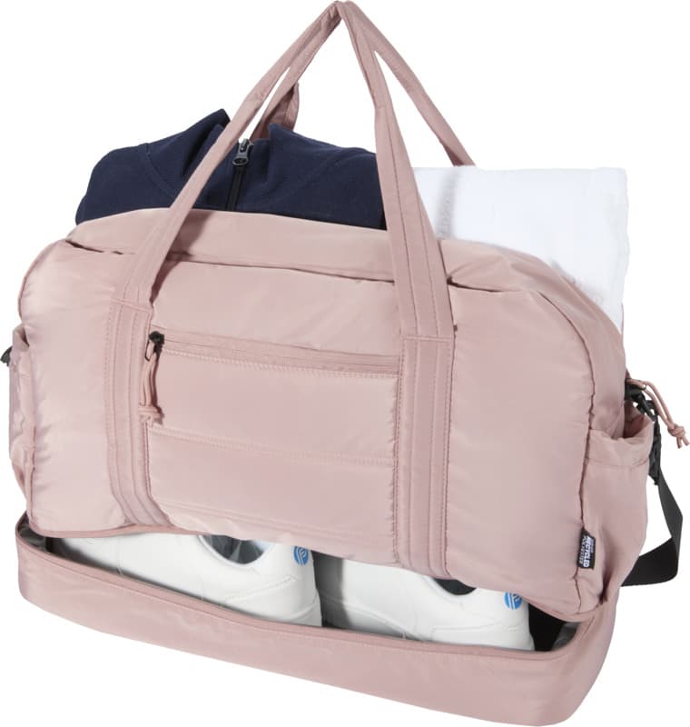 Puffer GRS recycled duffel bag with insulated bottom 30L  13