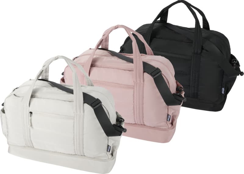 Puffer GRS recycled duffel bag with insulated bottom 30L  23