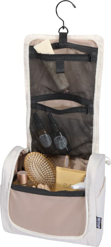 Puffer GRS recycled hangable toiletry bag 8L 4