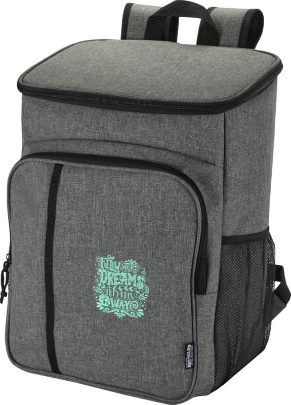 Tundra GRS recycled picnic cooler backpack with cutlery set 20L 8