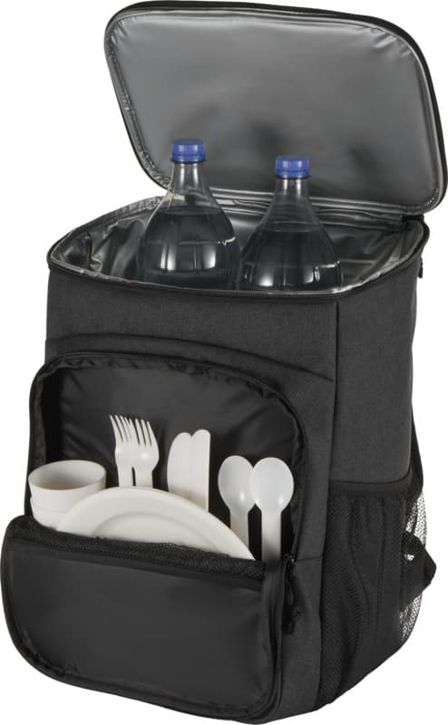Tundra GRS recycled picnic cooler backpack with cutlery set 20L 21