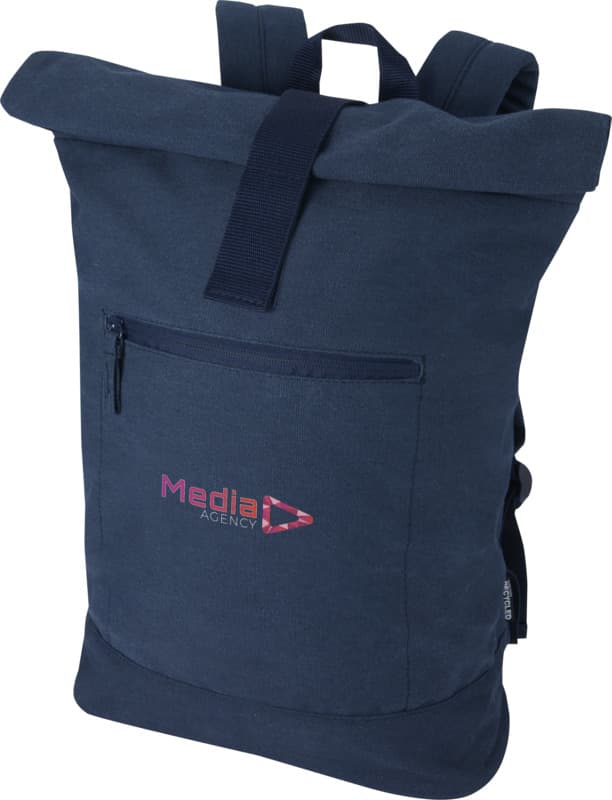 Recanvas 14” GRS recycled rolltop backpack 16L 16