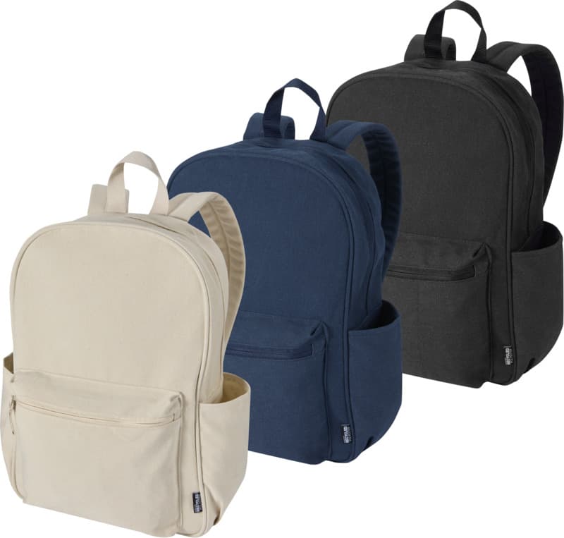 Recanvas 15.6” GRS recycled city backpack 16L 20