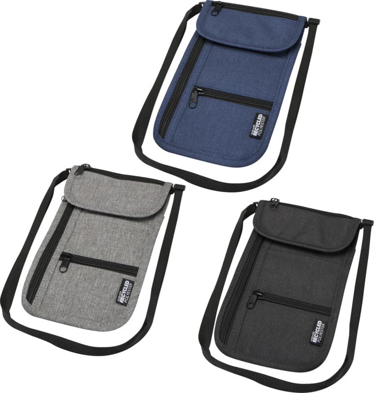 Ross GRS recycled smart travel pouch 13